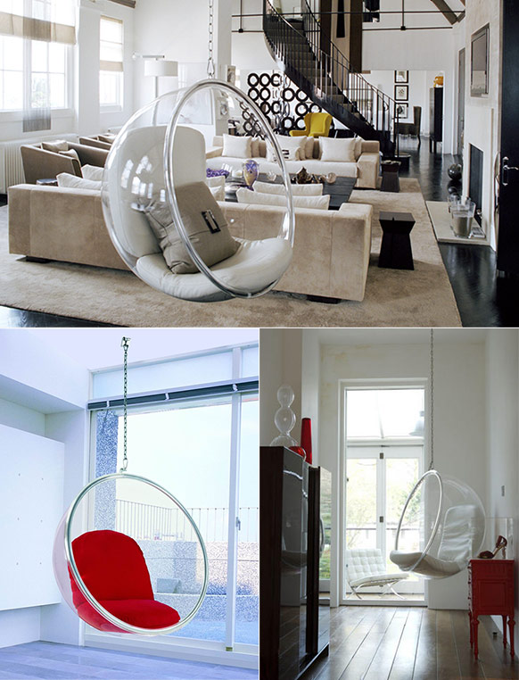 05.bubble chair usage